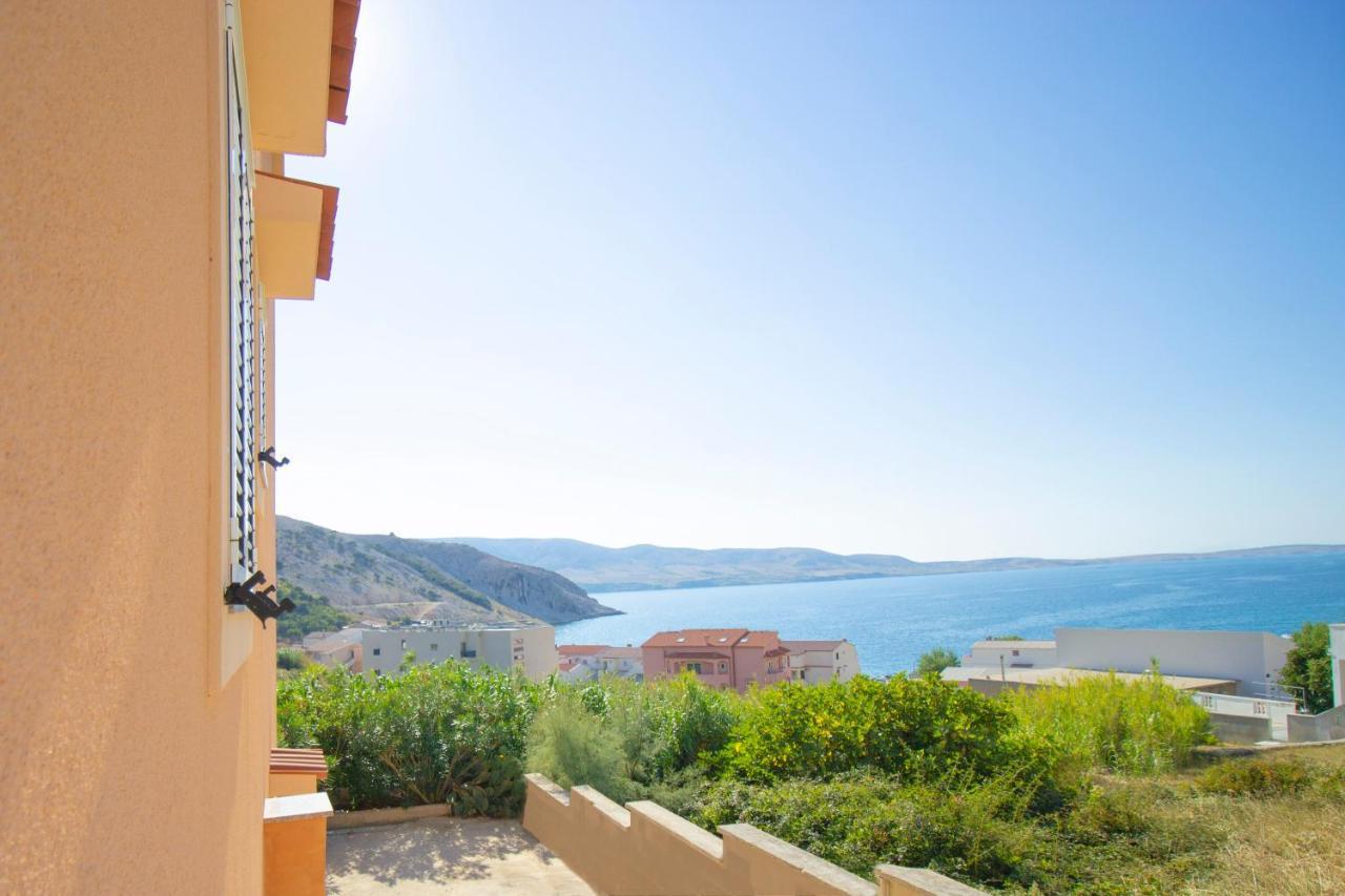 Durdica Beautiful Garden With Fantastic Sea And Mountain Views Apartment Metajna Exterior photo